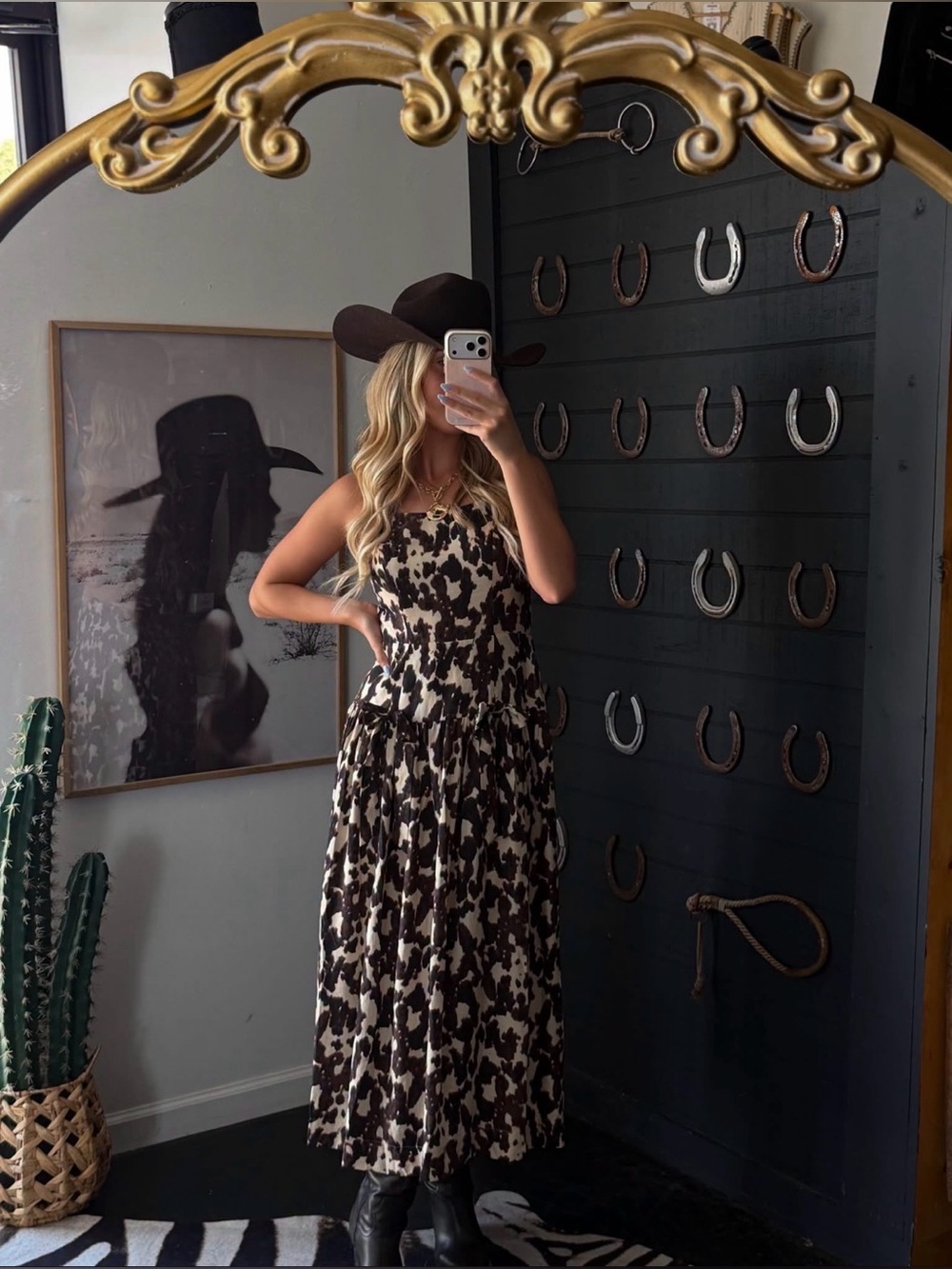 NWT - Cowboy Crush - Maxi Dress